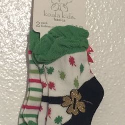 St. Patrick’s Day Baby Socks