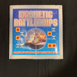 Magnetic Battleship Travel Game