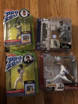 Sports action figures (all four)