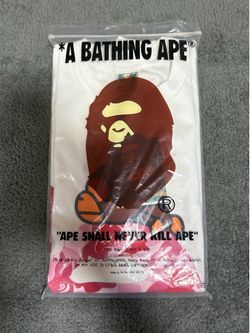 BAPE ABC Camo Big Ape Head Tee (Pink Camo) 👕