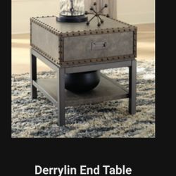 New Ashley Retangular End  table