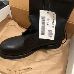 Safety 8 Inch Steel Toe 