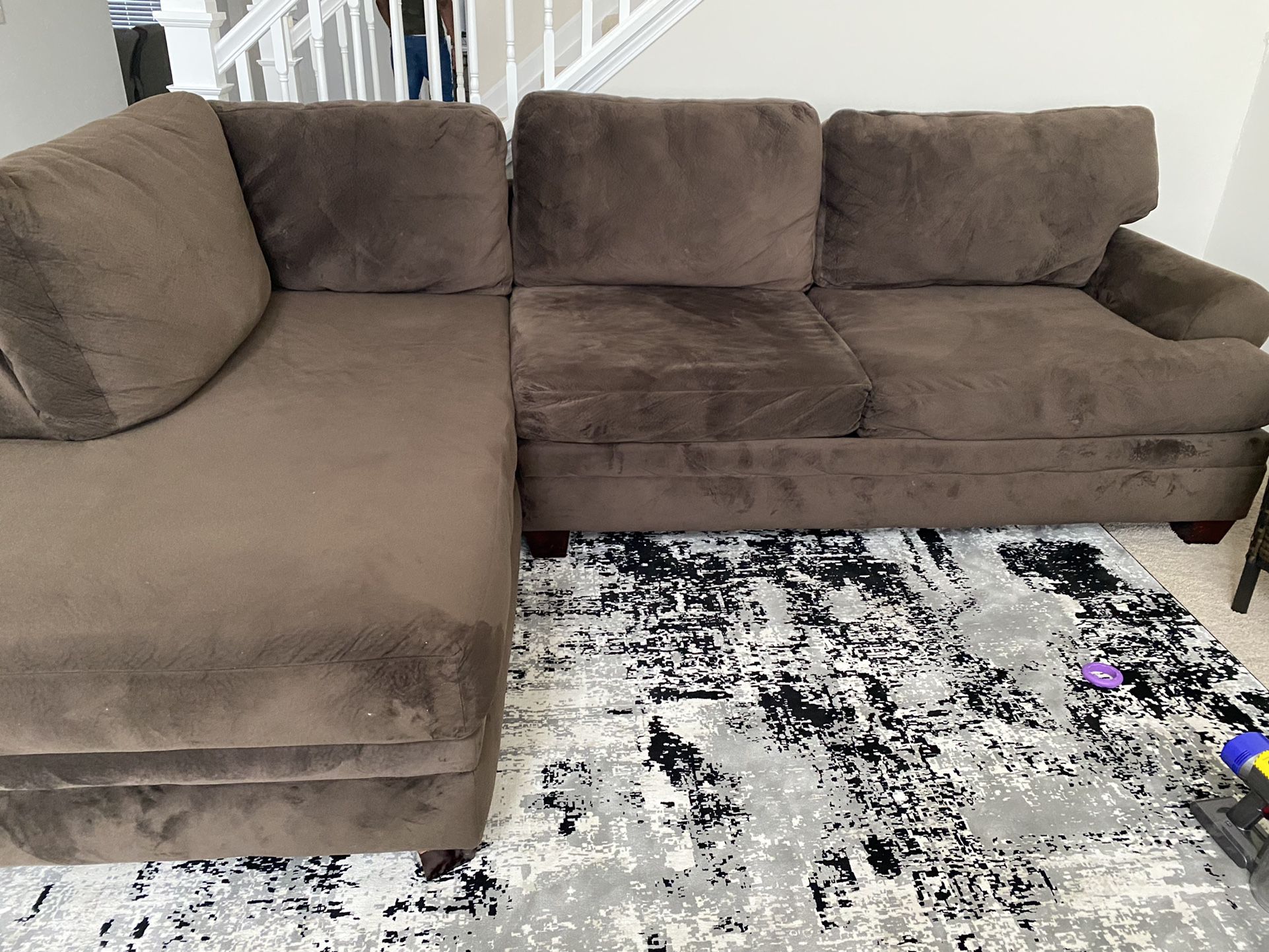 Fabric Large Sectional Sofa