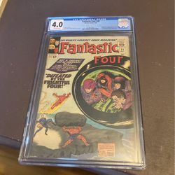 Marvel Comic Fantastic Four #38 Cgc Graded