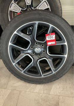 Dodge ram 22” rims