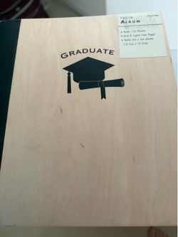 Graduation Photo album or keepsake book. All  new