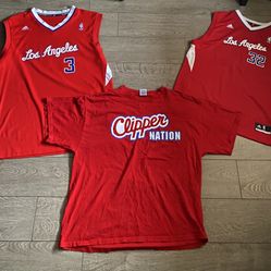 Los Angeles Clipper Lot All XL CP3 IS L Jerseys And Tees