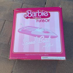 Barbie Speed Boat Pool Float 