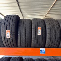 275/55/20 four tires good year