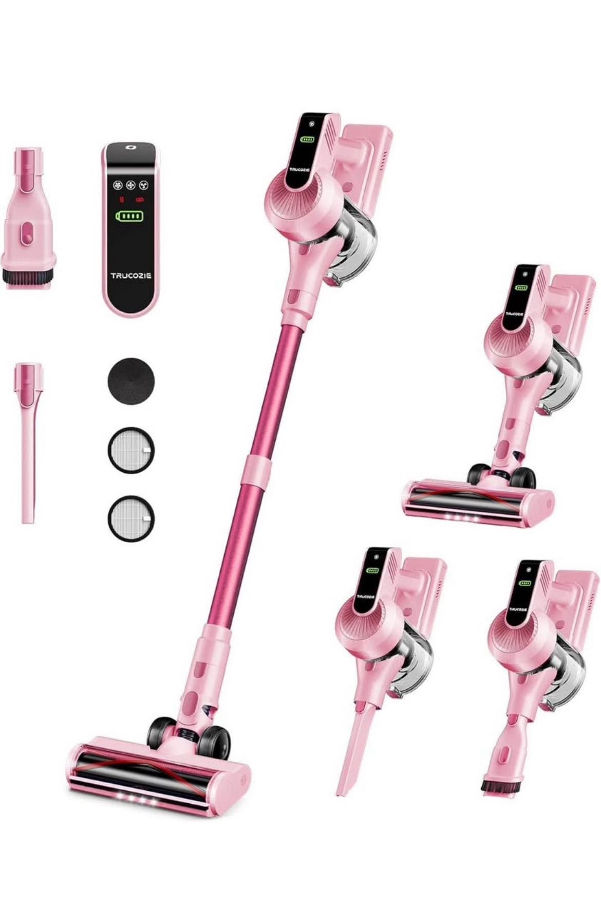 Pink Wireless vacuum