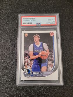 Psa 10 Gem Rc Cooper Flagg 2025 Bowman Rookie #1
