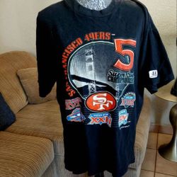 Vintage Logo Athletic 49ers T-shirt 