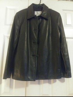 Ladies Nine West Soft Leather Jacket size Large