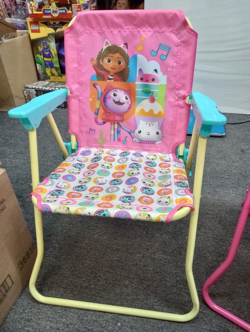 Gabby's Toddler Foldable Indoor Outdoor Deck Chair
