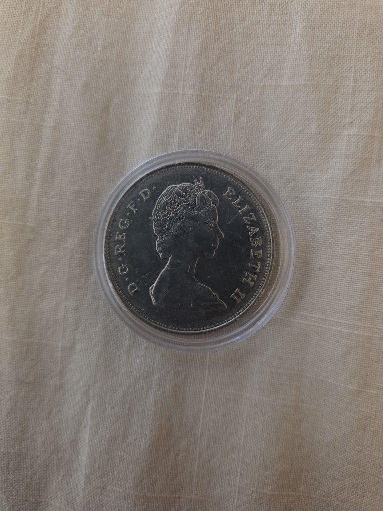 1980 Queen Mother 80th Birthday Commemorative Crown coin.