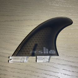 FCS II SoftFlex Medium Surfboard Fin - Smoke