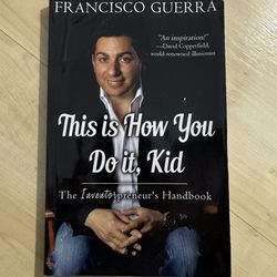 Book - Francisco Guerra “This is how you do it, kid”