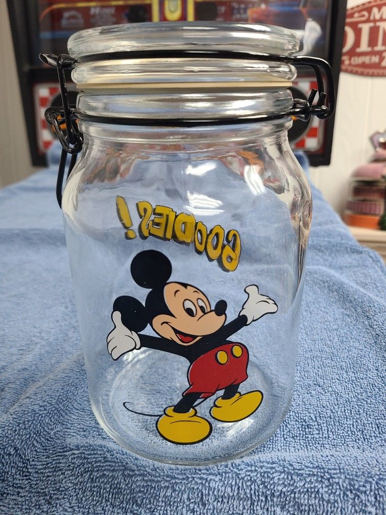 Vintage Mickey Mouse Goodie Jar