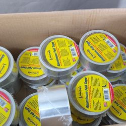 Intertape Aluminum Foil Tape 2 in. W x 10 yd. L Silver ASTM E84 Rated