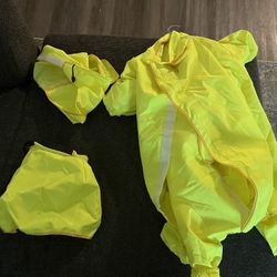 Doggy Rain Coat With Hoodie