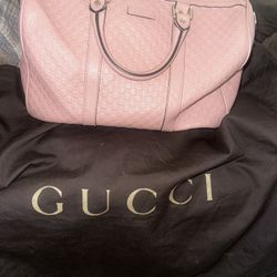 Baby Pink Mini Duffle (read Description)