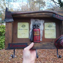 Firefighter Picture Frame