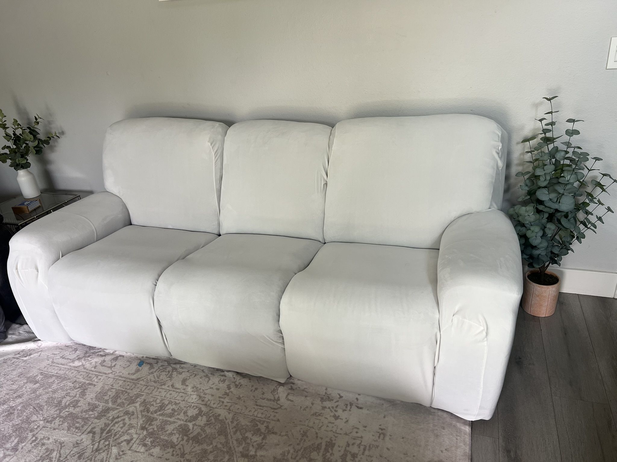 Sofa Set w/ Recliners And Covers $500 OBO