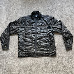 Kuhl Revolt Puffer Moto Brown Jacket