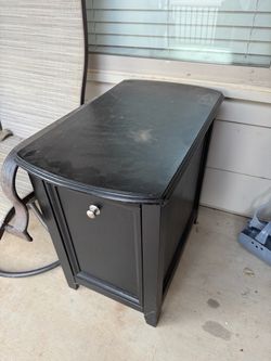Wooden bar cabinet