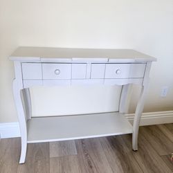 Console Table With Two Drawers