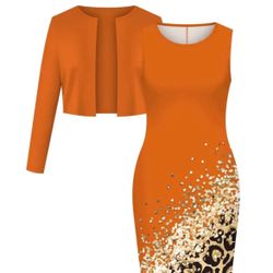 2pc Dress Fits Med-large