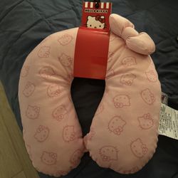 Hello Kitty Pink Travel Neck Pillow 