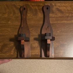 Wooden Wall Sconces