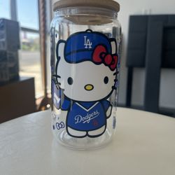 Hello Kitty Dodgers Cup For Sale