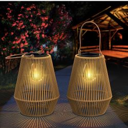 Solar Lights Outdoor Waterproof Solar Lights for Outside Hanging Solar Lantern