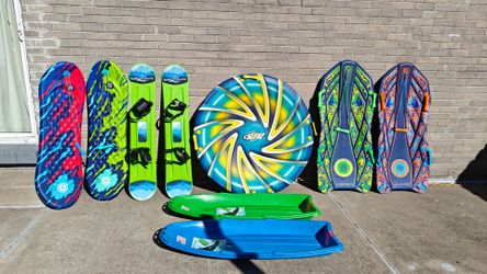 Sled and Snowboard - Brand New