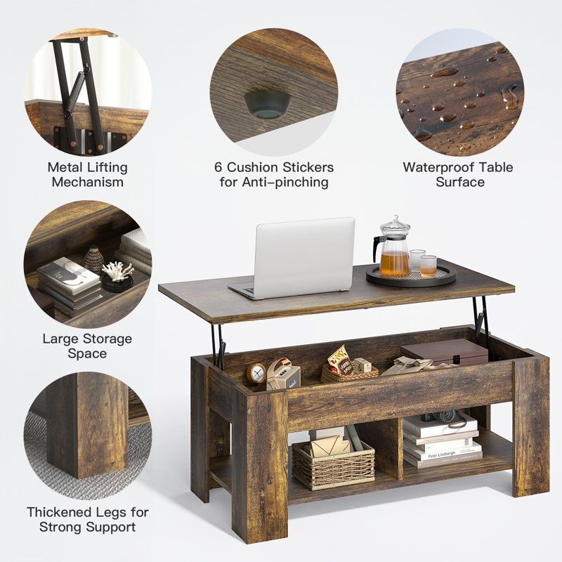Wayfair Coffee Table With Extendable Storage