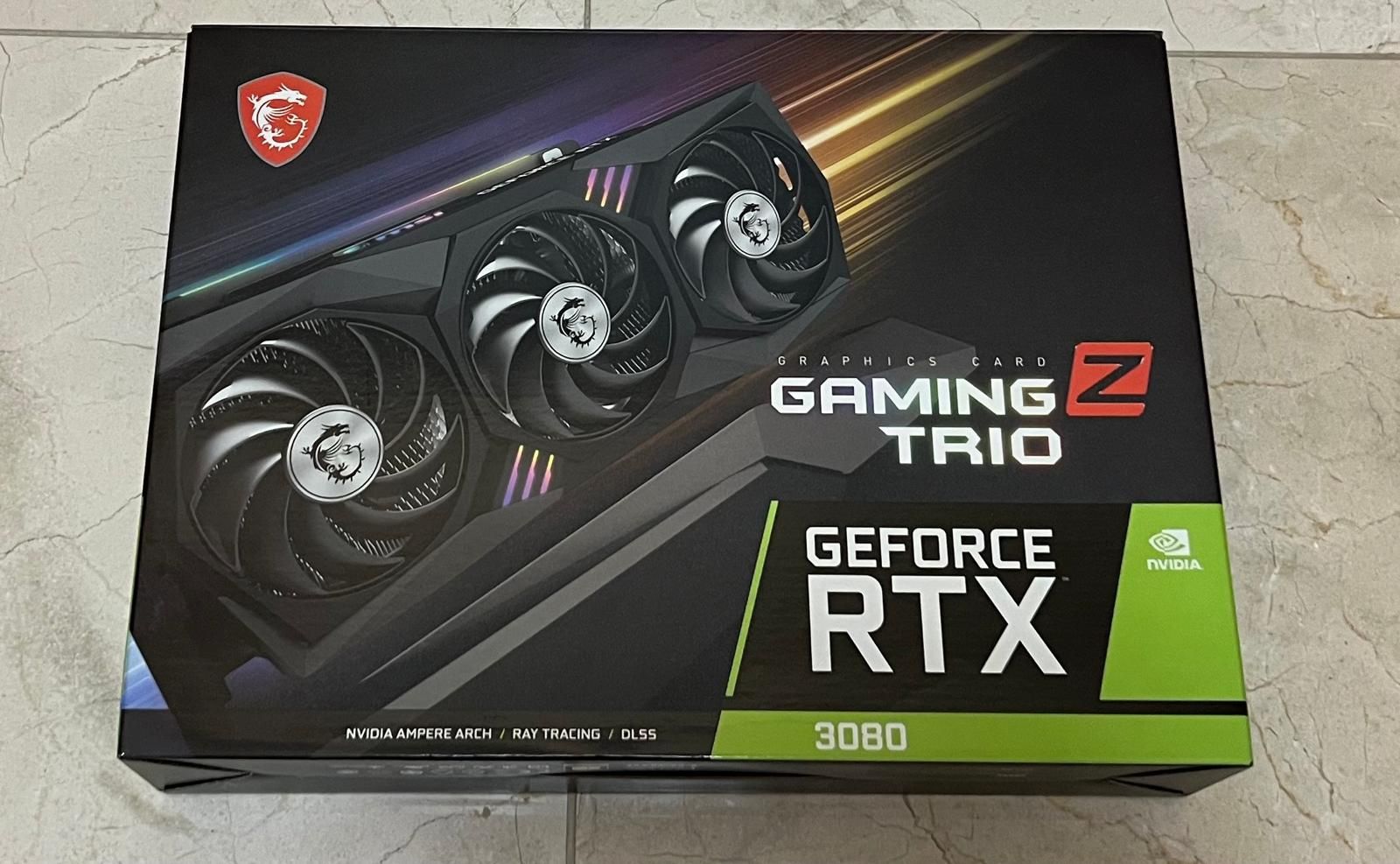 MSI Geforce RTX 3080 Nvidia GPU 