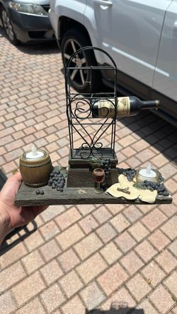 Vintage Yankee Candle Wine Cellar Decor