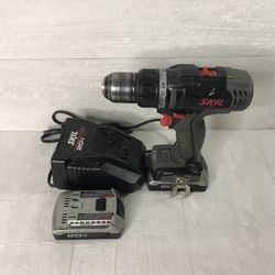 Skil Tools 2899LI-04 20V Max Lithium-ion Pro-Series Cordless Drill Kit