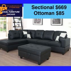 💫FREE DELIVERY💫Brand New Sectional Sofa Couch 