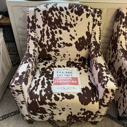 Brand New Cow Accent Chair 