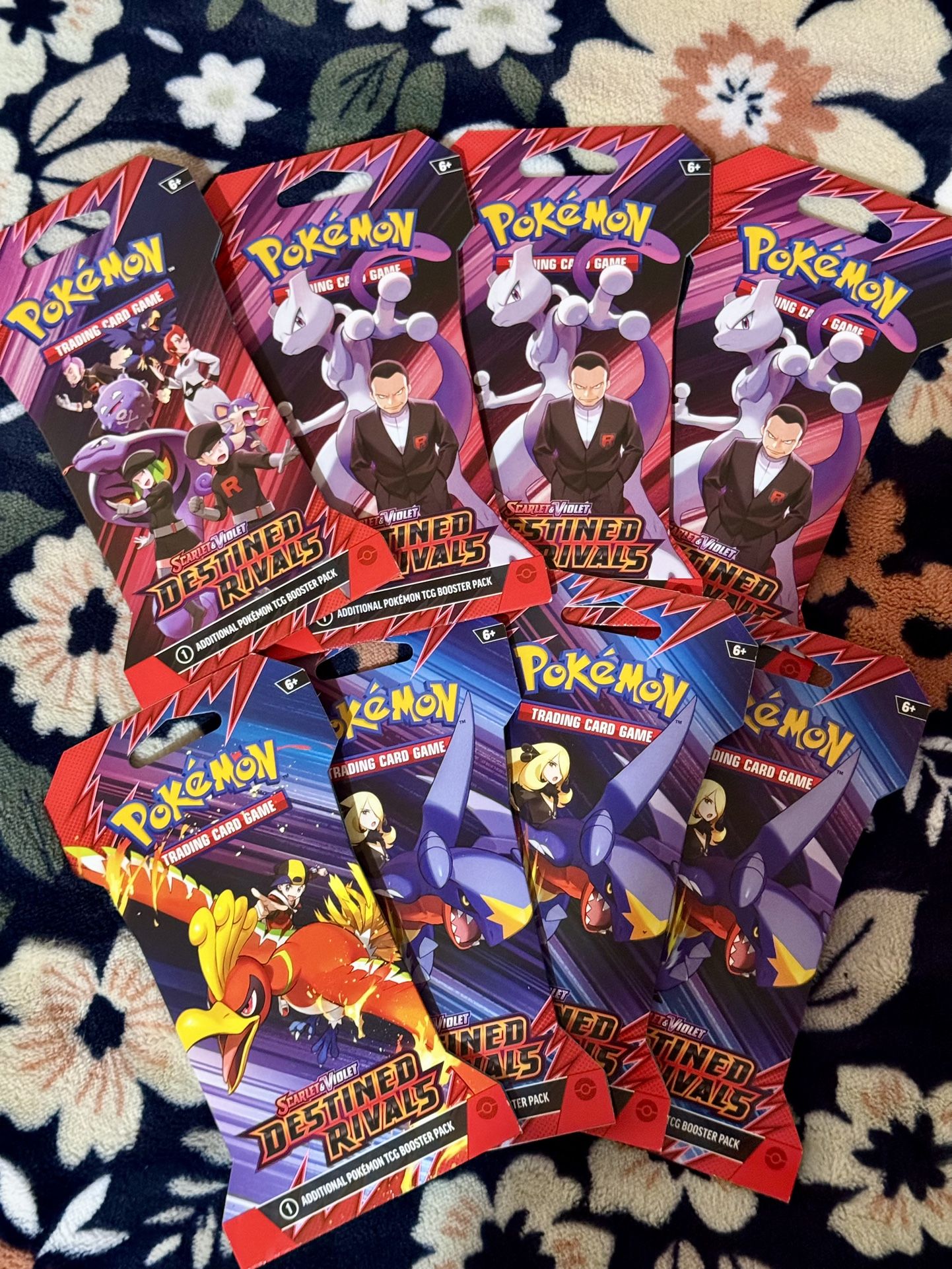 Pokemon Destined Rivals Sleeved Booster Pack