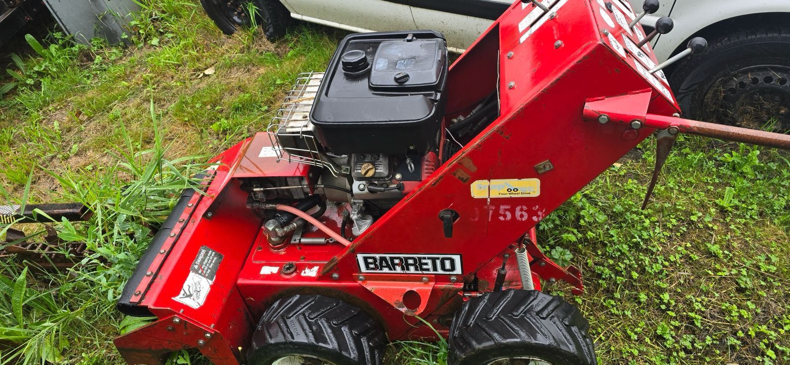 Barretto 912 Chain Trencher 4x4