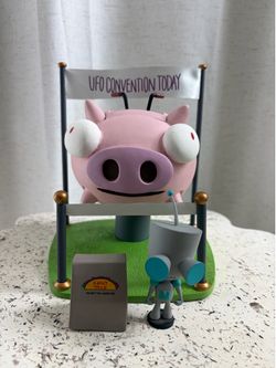Rare Vintage Palisade Toys Invader Zim figure series 1 of DOOM Loose Incomplete