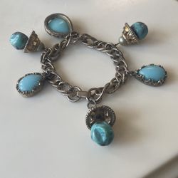   Turquoise Charm Bracelet