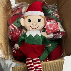 Set Of 36 Stuffed Girl Elves!