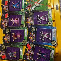 1995 Power Rangers Bandai Series 2 Collectible Figure Set 