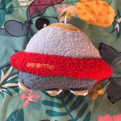 Cute Spaceship That Is Fuzzy And Will Go Really Good With The Decore