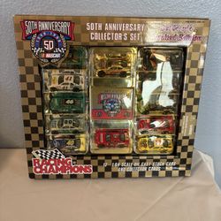Racing Champions Die-cast Set 50th Anniversary NASCAR 